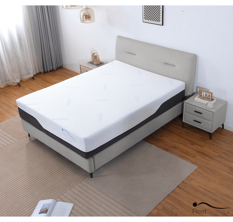 Image 980722_ALTMORE1.png, Product 980-722 / Price $939.99 - $1,199.99, Rest Therapy 12 Inch Revive Ice Silk Cool Gel Memory Foam Mattress from Rest Therapy on TSC.ca's Home & Garden department