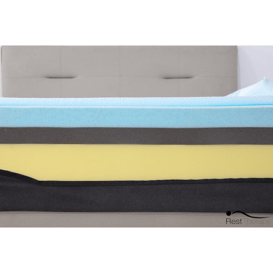 Image 980722_ALTMORE28.png, Product 980-722 / Price $1,099.99 - $1,449.99, Rest Therapy 12 Inch Revive Ice Silk Cool Gel Memory Foam Mattress from Rest Therapy on TSC.ca's Home & Garden department
