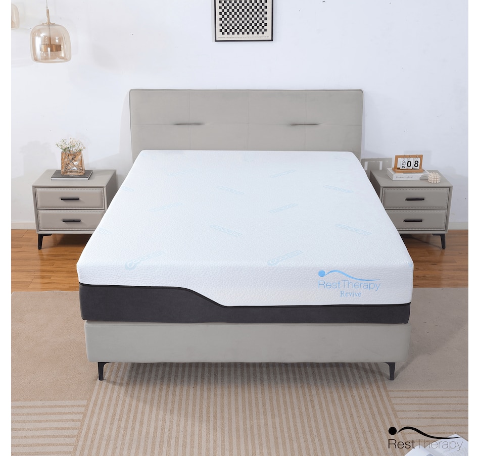 Image 980722_ALTMORE3.png, Product 980-722 / Price $939.99 - $1,199.99, Rest Therapy 12 Inch Revive Ice Silk Cool Gel Memory Foam Mattress from Rest Therapy on TSC.ca's Home & Garden department