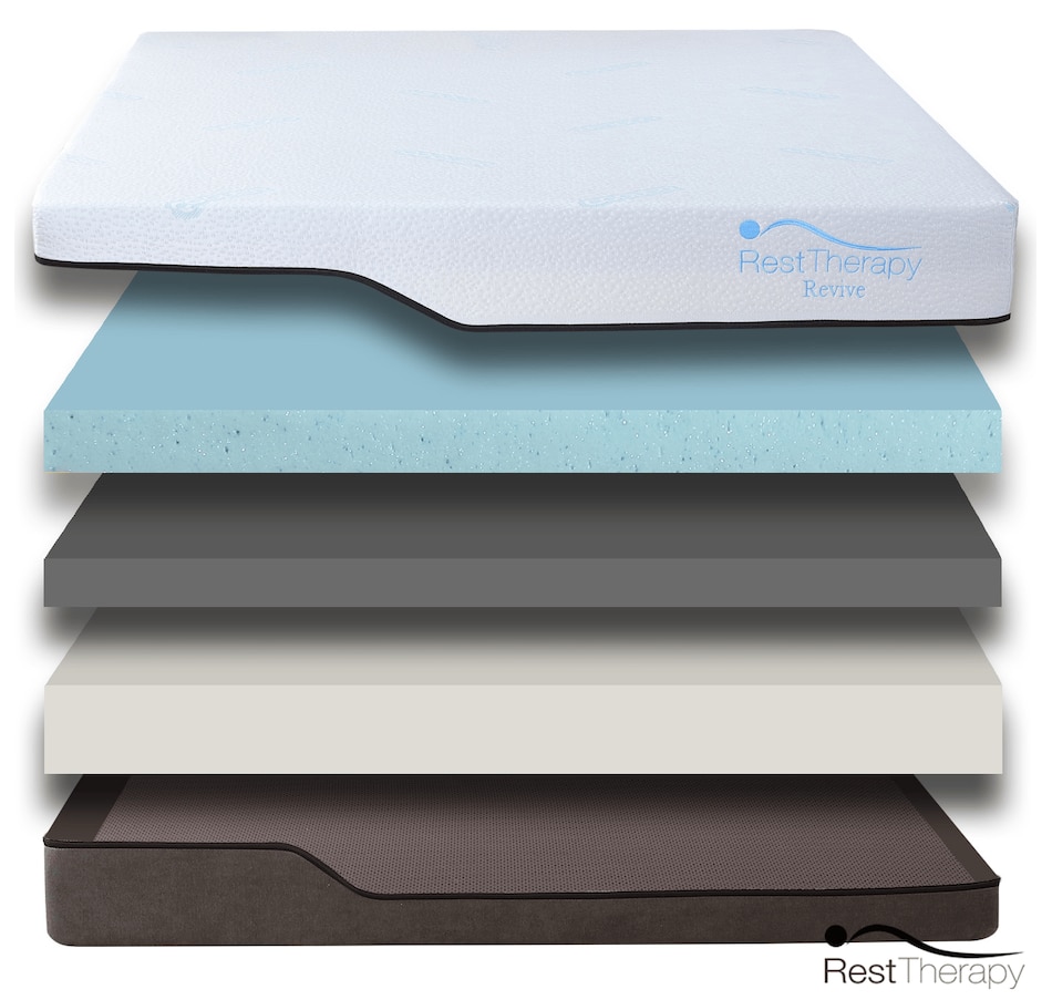 Image 980722_ALTMORE31.png, Product 980-722 / Price $939.99 - $1,199.99, Rest Therapy 12 Inch Revive Ice Silk Cool Gel Memory Foam Mattress from Rest Therapy on TSC.ca's Home & Garden department