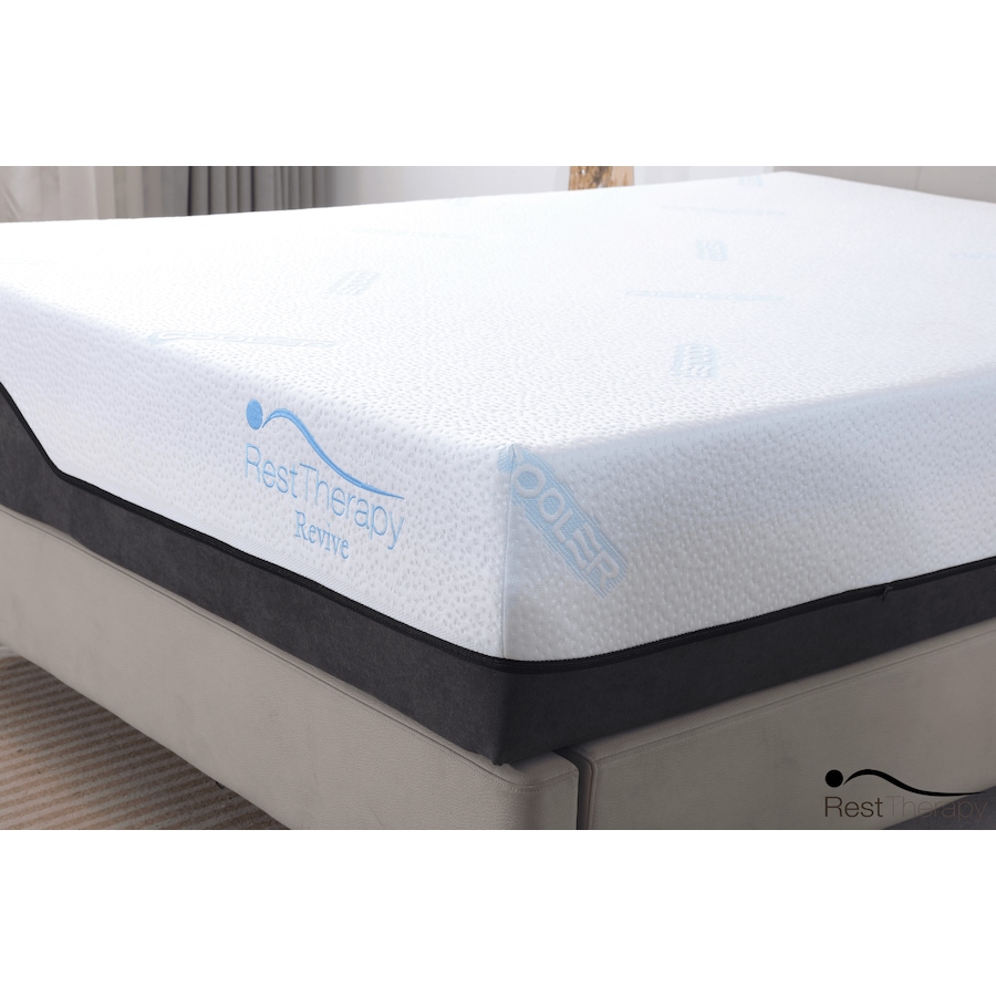 Image 980722_ALTMORE5.png, Product 980-722 / Price $1,099.99 - $1,449.99, Rest Therapy 12 Inch Revive Ice Silk Cool Gel Memory Foam Mattress from Rest Therapy on TSC.ca's Home & Garden department