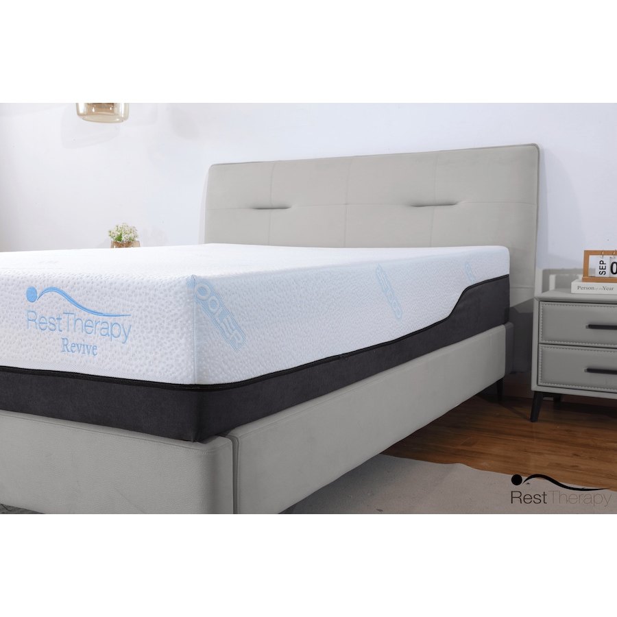 Image 980722_ALTMORE6.png, Product 980-722 / Price $1,099.99 - $1,449.99, Rest Therapy 12 Inch Revive Ice Silk Cool Gel Memory Foam Mattress from Rest Therapy on TSC.ca's Home & Garden department