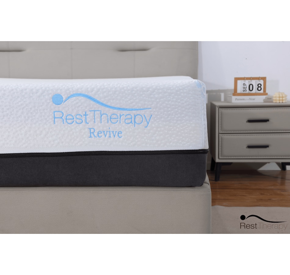 Image 980722_ALTMORE8.png, Product 980-722 / Price $939.99 - $1,199.99, Rest Therapy 12 Inch Revive Ice Silk Cool Gel Memory Foam Mattress from Rest Therapy on TSC.ca's Home & Garden department