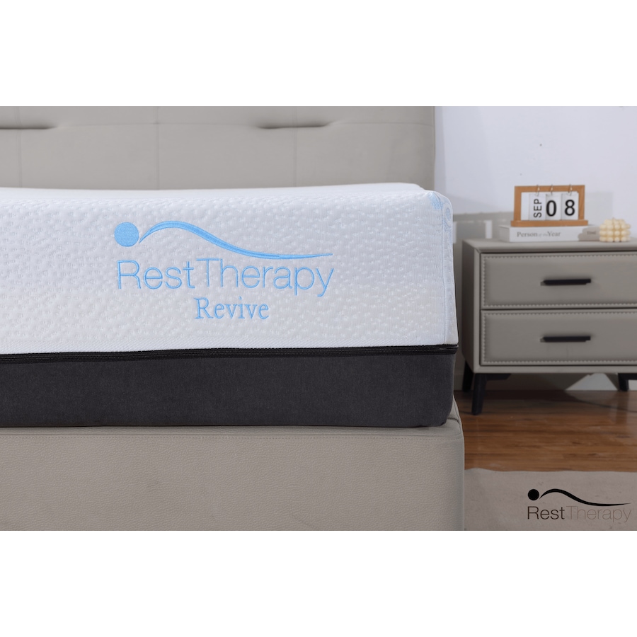 Image 980722_ALTMORE8.png, Product 980-722 / Price $1,099.99 - $1,449.99, Rest Therapy 12 Inch Revive Ice Silk Cool Gel Memory Foam Mattress from Rest Therapy on TSC.ca's Home & Garden department