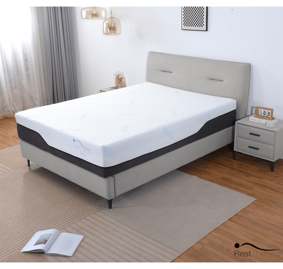 Image 980722_ST01.png, Product 980-722 / Price $939.99 - $1,199.99, Rest Therapy 12 Inch Revive Ice Silk Cool Gel Memory Foam Mattress from Rest Therapy on TSC.ca's Home & Garden department