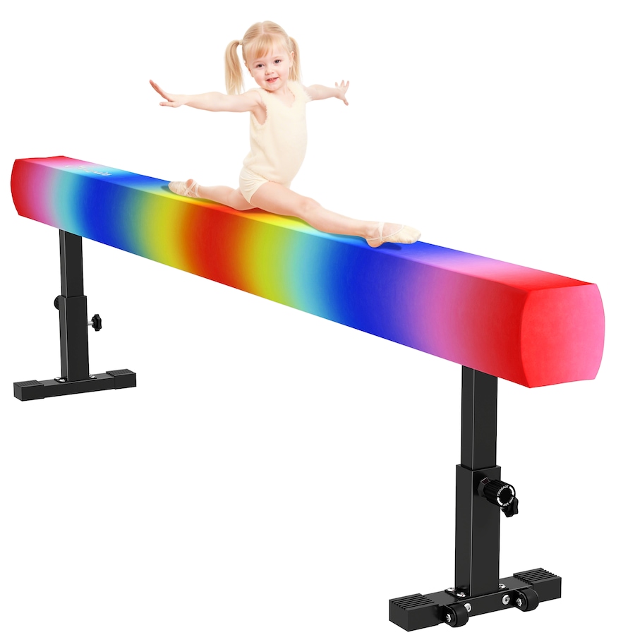 Image 980725.jpg, Product 980-725 / Price $104.99, Soozier Adjustable Balance Beam Gymnastics Beam with Wheels for 6+ Years from Soozier on TSC.ca's Health & Fitness department