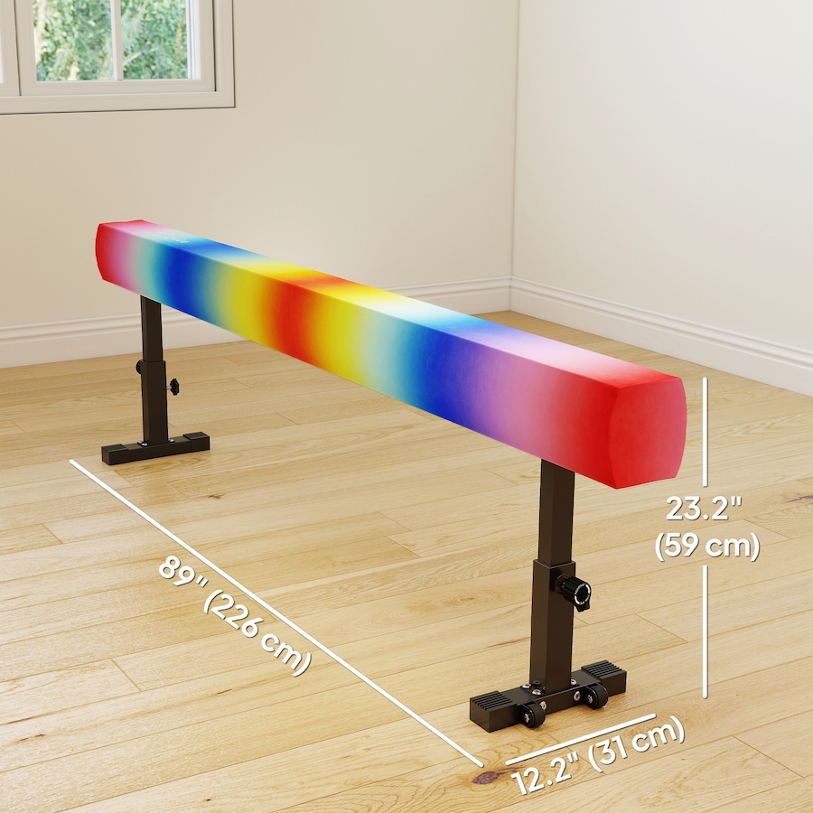 Image 980725_ALTMORE2.jpg, Product 980-725 / Price $104.99, Soozier Adjustable Balance Beam Gymnastics Beam with Wheels for 6+ Years from Soozier on TSC.ca's Health & Fitness department