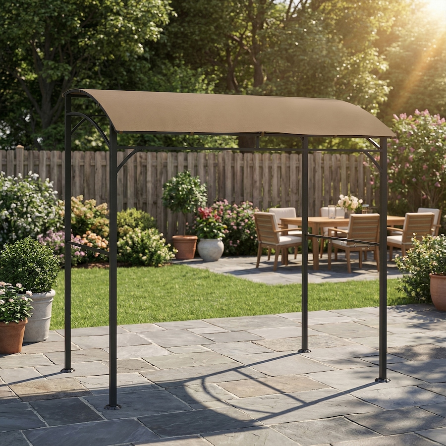 Image 980728_ALTMORE16.jpg, Product 980-728 / Price $139.99, Outsunny 7' x 5' BBQ Grill Gazebo Tent with Steel Frame Hooks from Outsunny on TSC.ca's Home & Garden department