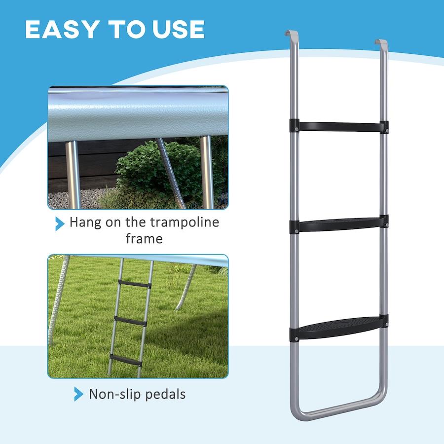 Image 980731_ALTMORE14.jpg, Product 980-731 / Price $36.99, Soozier Trampoline Ladder 2/3 Steps Outdoor Trampoline Ladder from Soozier on TSC.ca's Health & Fitness department