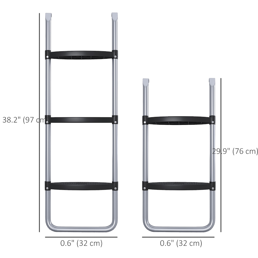 Image 980731_ALTMORE2.jpg, Product 980-731 / Price $36.99, Soozier Trampoline Ladder 2/3 Steps Outdoor Trampoline Ladder from Soozier on TSC.ca's Health & Fitness department