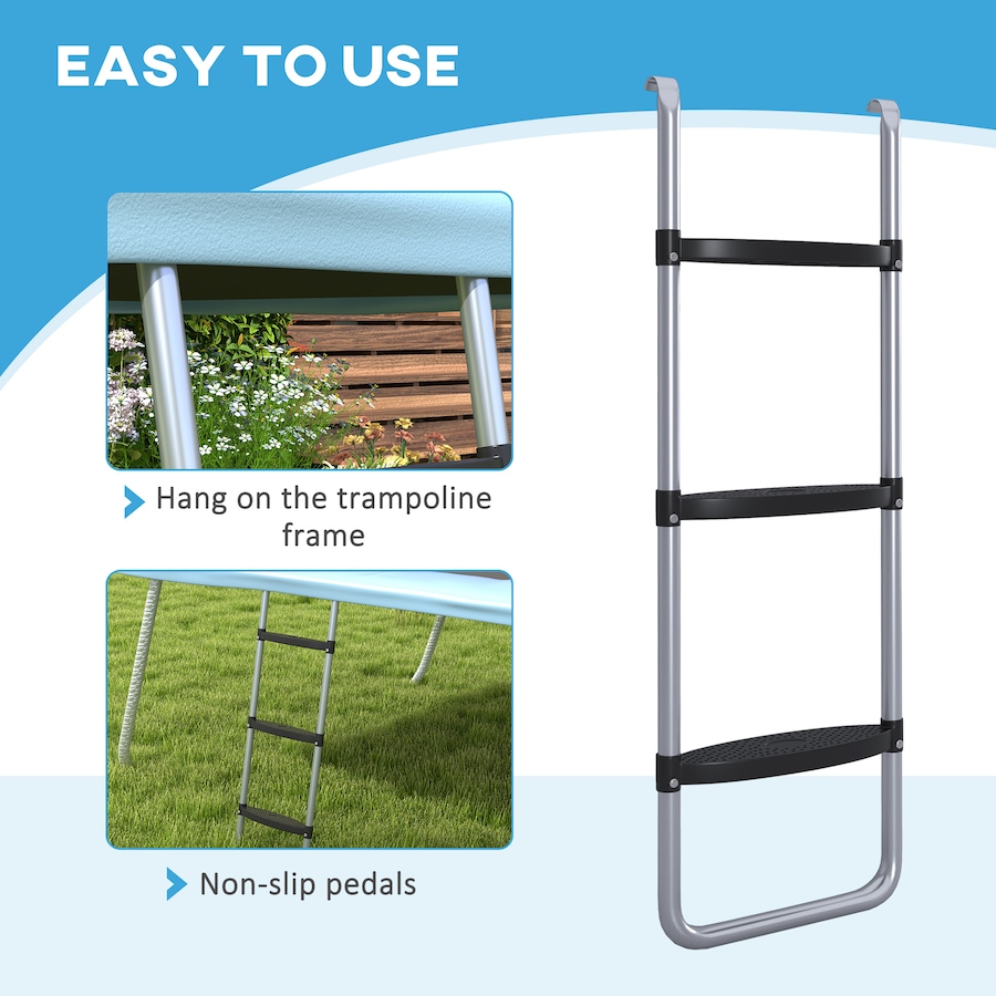 Image 980731_ALTMORE5.jpg, Product 980-731 / Price $36.99, Soozier Trampoline Ladder 2/3 Steps Outdoor Trampoline Ladder from Soozier on TSC.ca's Health & Fitness department