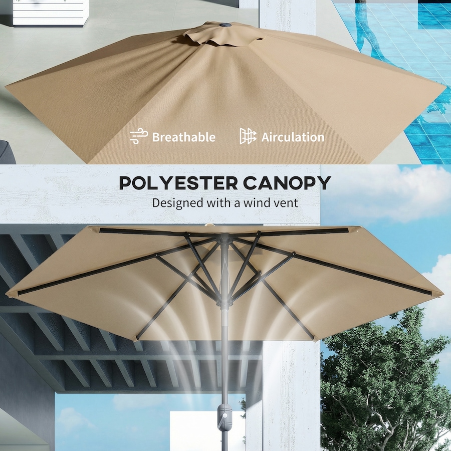 Image 980732_ALTMORE14.jpg, Product 980-732 / Price $64.99, Outsunny Patio Sun Umbrella, Outdoor Parasol with 6 Ribs from Outsunny on TSC.ca's Home & Garden department