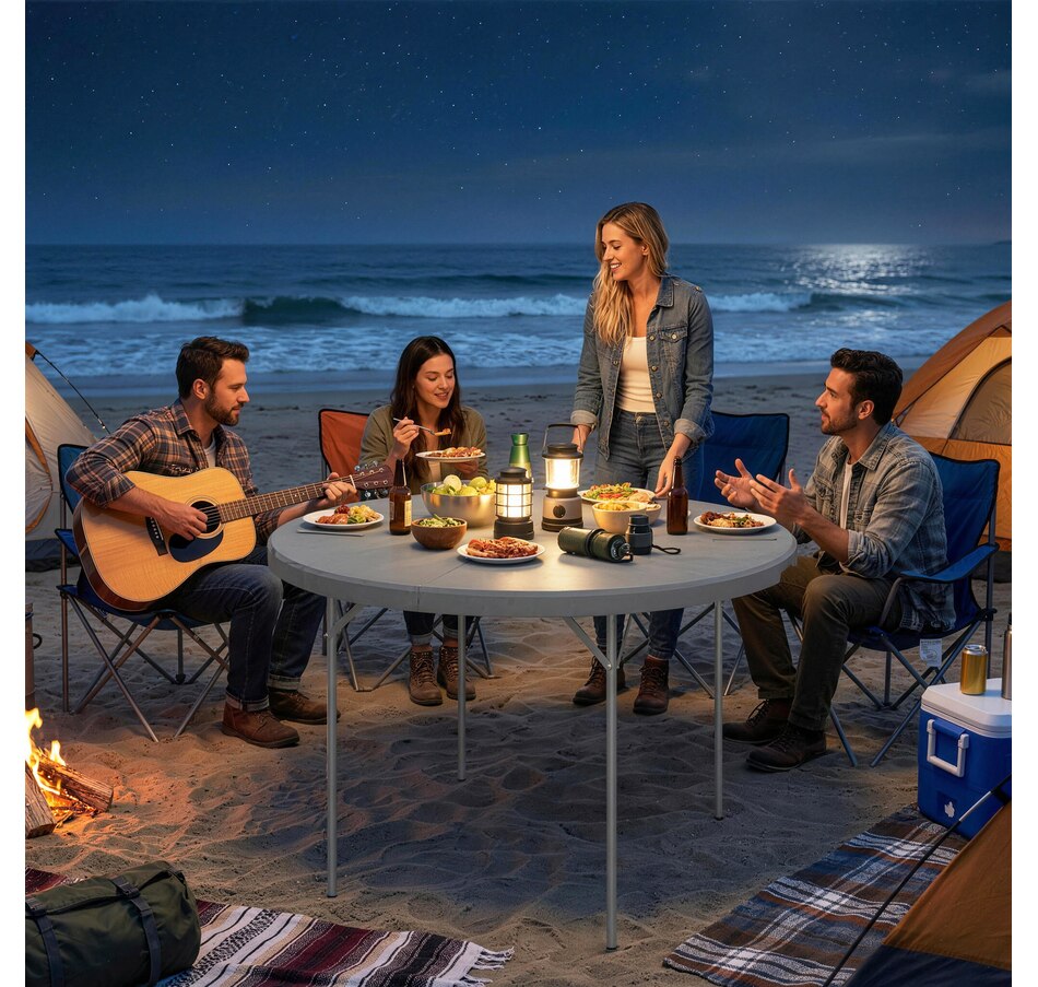 Image 980745_ALTMORE8.jpg, Product 980-745 / Price $119.99, Outsunny 4ft Folding Picnic Table with Anti-Slip Foot Pads from Outsunny on TSC.ca's Health & Fitness department
