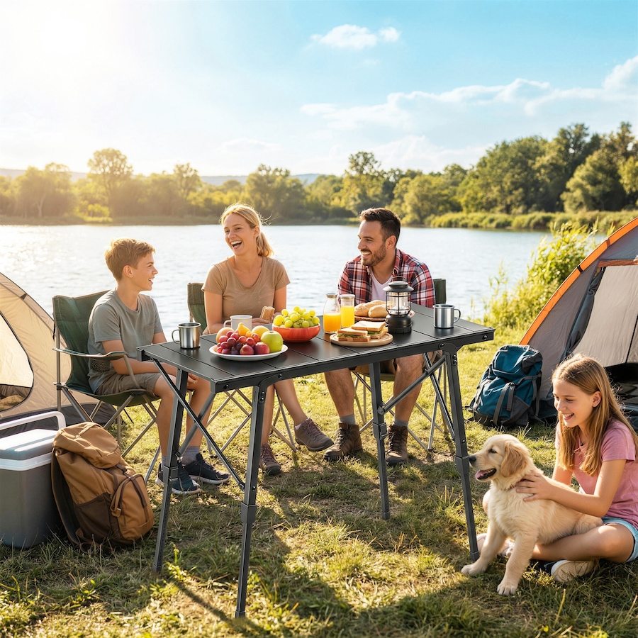 Image 980755_ALTMORE1.jpg, Product 980-755 / Price $99.99, Outsunny Picnic Table Folding with Removable Plates for Outdoor from Outsunny on TSC.ca's Health & Fitness department