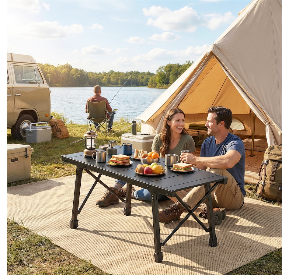 Image 980755_ALTMORE7.jpg, Product 980-755 / Price $89.99, Outsunny Picnic Table Folding with Removable Plates for Outdoor from Outsunny on TSC.ca's Health & Fitness department