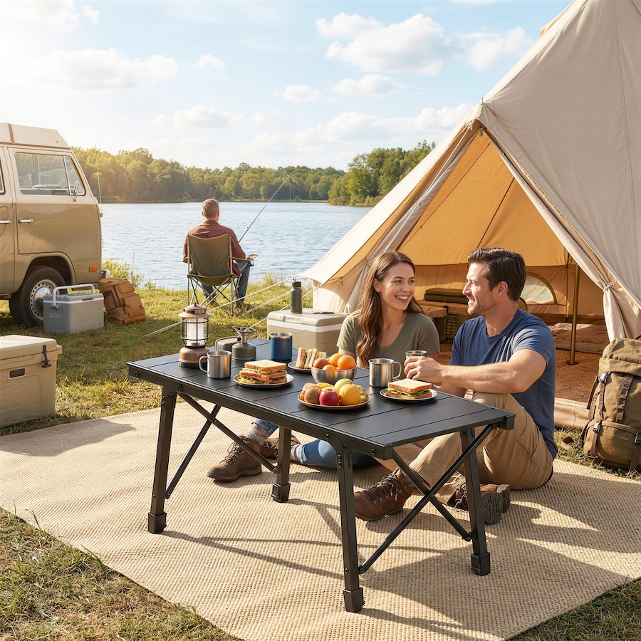 Image 980755_ALTMORE7.jpg, Product 980-755 / Price $99.99, Outsunny Picnic Table Folding with Removable Plates for Outdoor from Outsunny on TSC.ca's Health & Fitness department