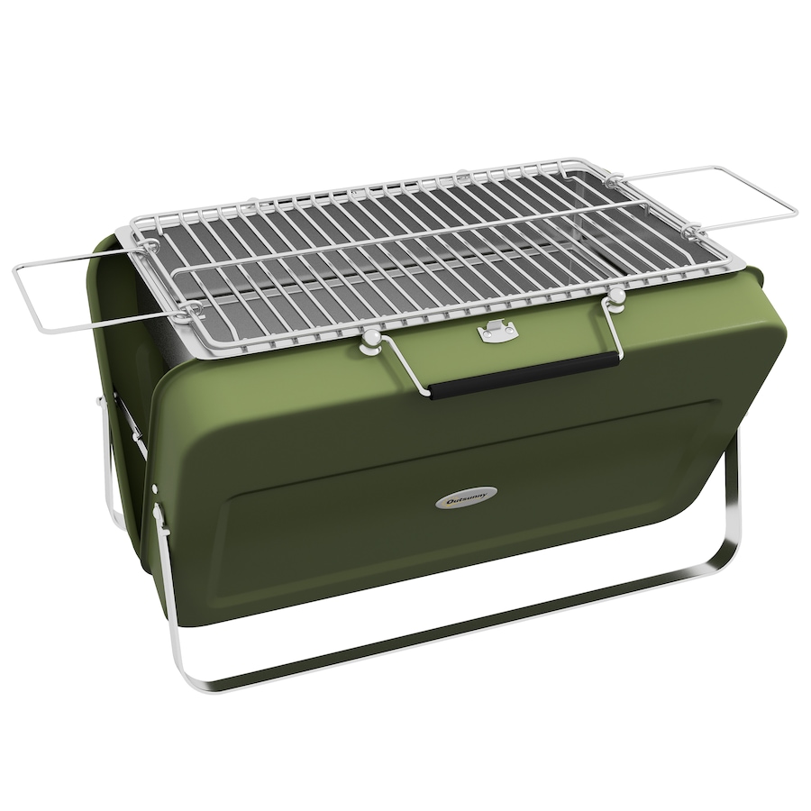 Image 980776_ST01.jpg, Product 980-776 / Price $59.99, Outsunny Portable Mini Charcoal Barbecue Grill, Folding Tabletop BBQ Grill from Outsunny on TSC.ca's department