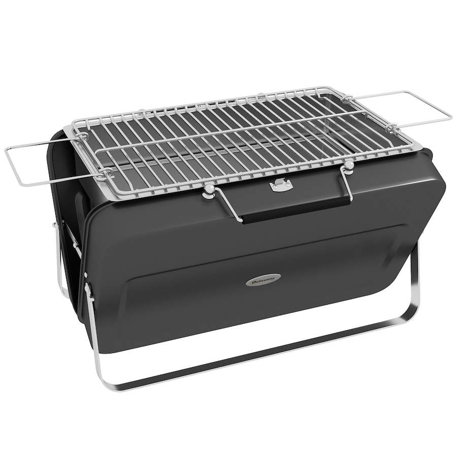 Image 980776_ST02.jpg, Product 980-776 / Price $59.99, Outsunny Portable Mini Charcoal Barbecue Grill, Folding Tabletop BBQ Grill from Outsunny on TSC.ca's department