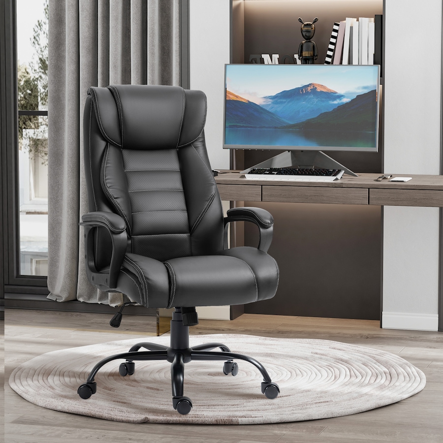 Image 980784_ALTMORE18.jpg, Product 980-784 / Price $176.99 - $179.99, Vinsetto High Back 6 Points Vibration Massage Executive Office Chair from Vinsetto on TSC.ca's Home & Garden department