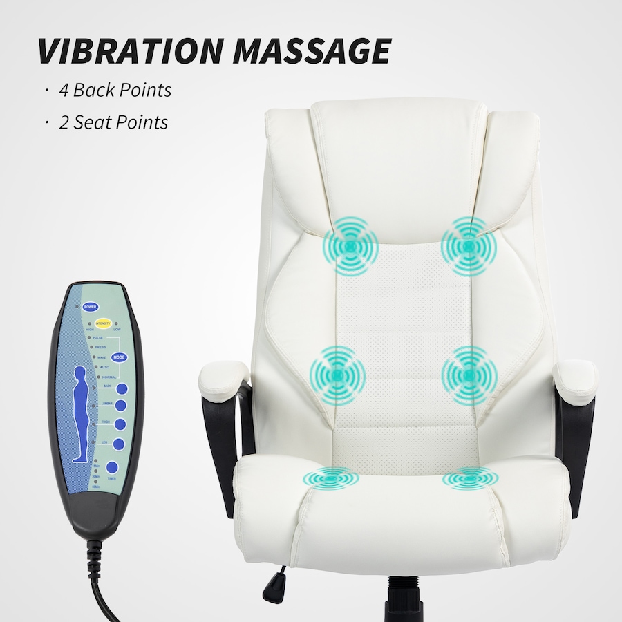 Image 980784_ALTMORE5.jpg, Product 980-784 / Price $176.99 - $179.99, Vinsetto High Back 6 Points Vibration Massage Executive Office Chair from Vinsetto on TSC.ca's Home & Garden department