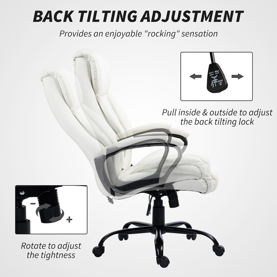 Image 980784_ALTMORE6.jpg, Product 980-784 / Price $176.99 - $179.99, Vinsetto High Back 6 Points Vibration Massage Executive Office Chair from Vinsetto on TSC.ca's Home & Garden department