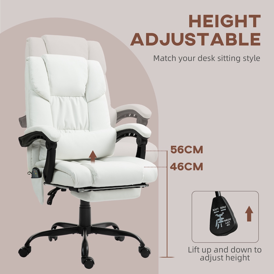 Image 980785_ALTMORE3.jpg, Product 980-785 / Price $194.99, Vinsetto Massage Office Chair with 6 Vibration Points, Executive Office Chair from Vinsetto on TSC.ca's Home & Garden department
