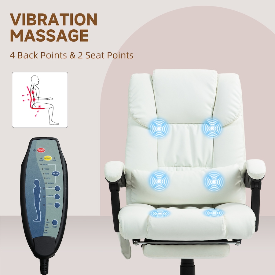 Image 980785_ALTMORE5.jpg, Product 980-785 / Price $194.99, Vinsetto Massage Office Chair with 6 Vibration Points, Executive Office Chair from Vinsetto on TSC.ca's Home & Garden department