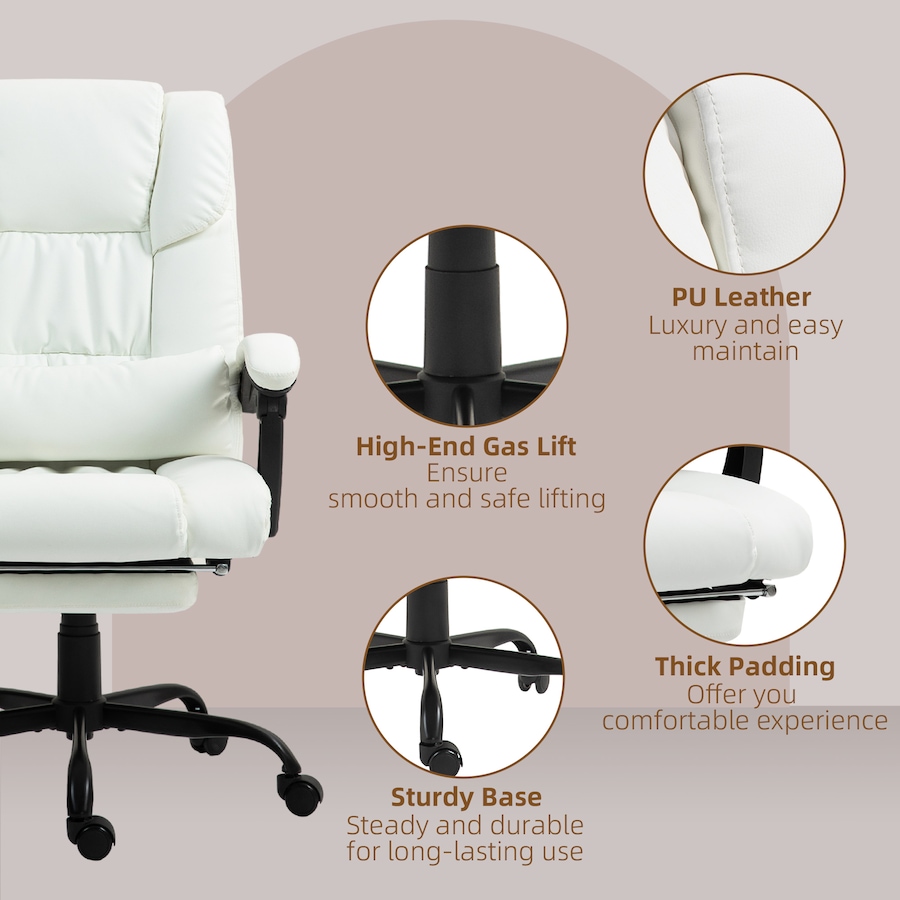 Image 980785_ALTMORE8.jpg, Product 980-785 / Price $194.99, Vinsetto Massage Office Chair with 6 Vibration Points, Executive Office Chair from Vinsetto on TSC.ca's Home & Garden department