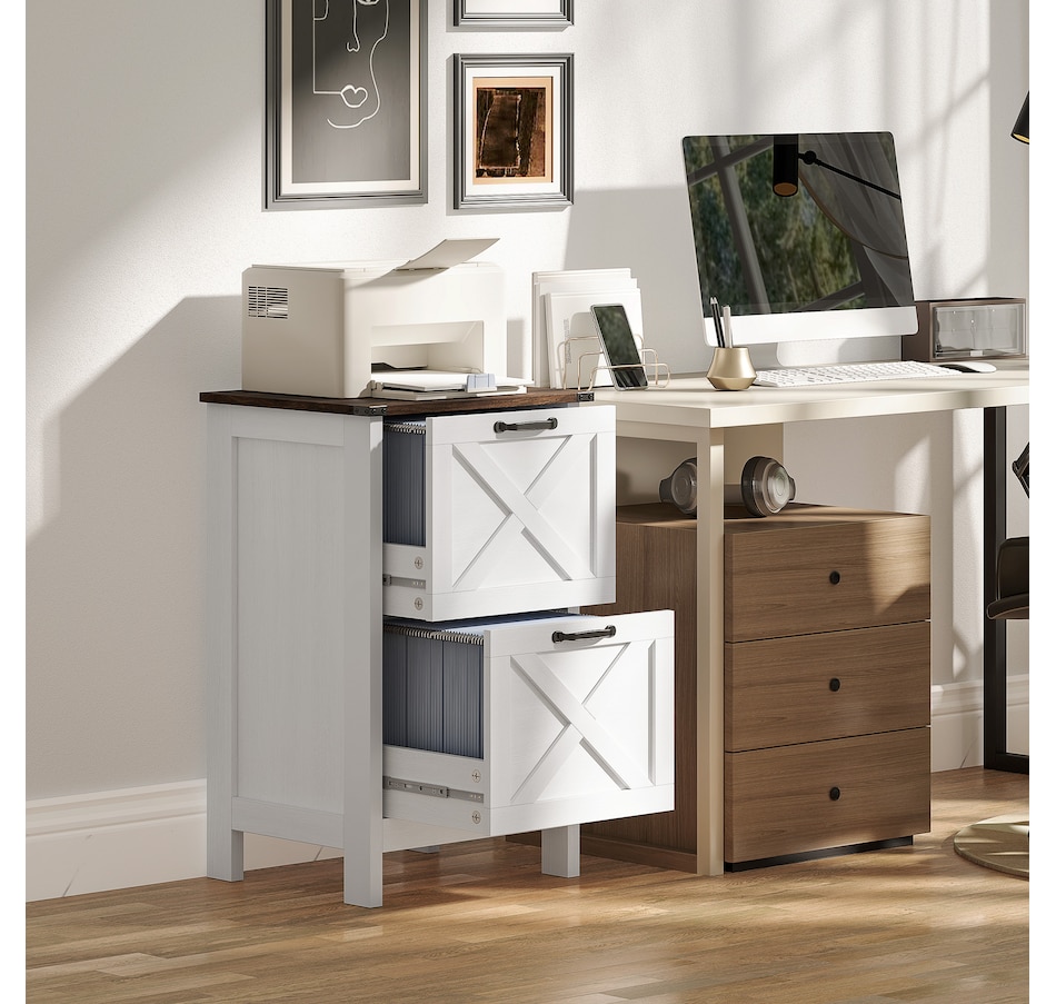 Image 980789_ALTMORE1.jpg, Product 980-789 / Price $114.99, HOMCOM File Cabinet with 2 Drawers Filing Cabinet for A4 Letter from HOMCOM on TSC.ca's Home & Garden department