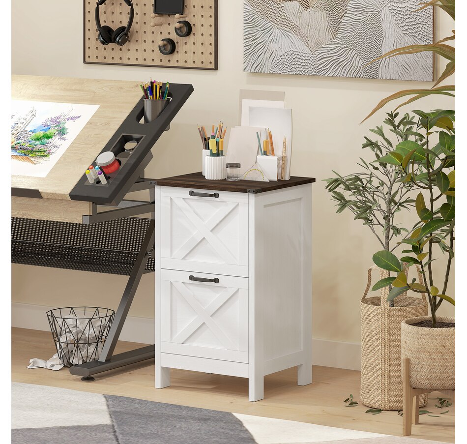Image 980789_ALTMORE8.jpg, Product 980-789 / Price $114.99, HOMCOM File Cabinet with 2 Drawers Filing Cabinet for A4 Letter from HOMCOM on TSC.ca's Home & Garden department