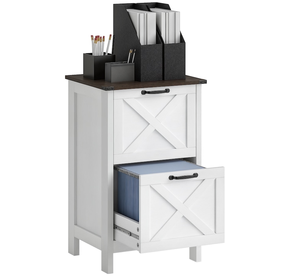 Image 980789_ST01.jpg, Product 980-789 / Price $114.99, HOMCOM File Cabinet with 2 Drawers Filing Cabinet for A4 Letter from HOMCOM on TSC.ca's Home & Garden department