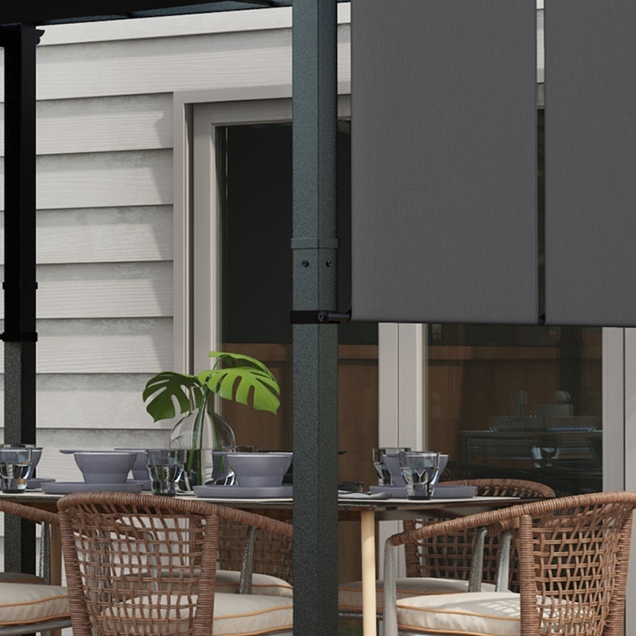 Image 980798_ALTMORE8.jpg, Product 980-798 / Price $299.99, Outsunny 10' x 12' Metal Pergola with Retractable Canopy for Patio, Deck from Outsunny on TSC.ca's Home & Garden department