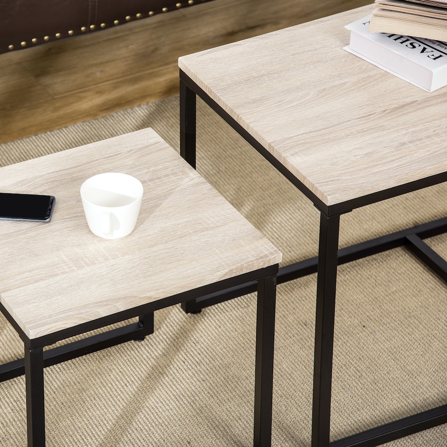 Image 980802_ALTMORE16.jpg, Product 980-802 / Price $119.99 - $129.99, HOMCOM Nesting Coffee Table Set of 3, End Tables for Living Room from HOMCOM on TSC.ca's Home & Garden department