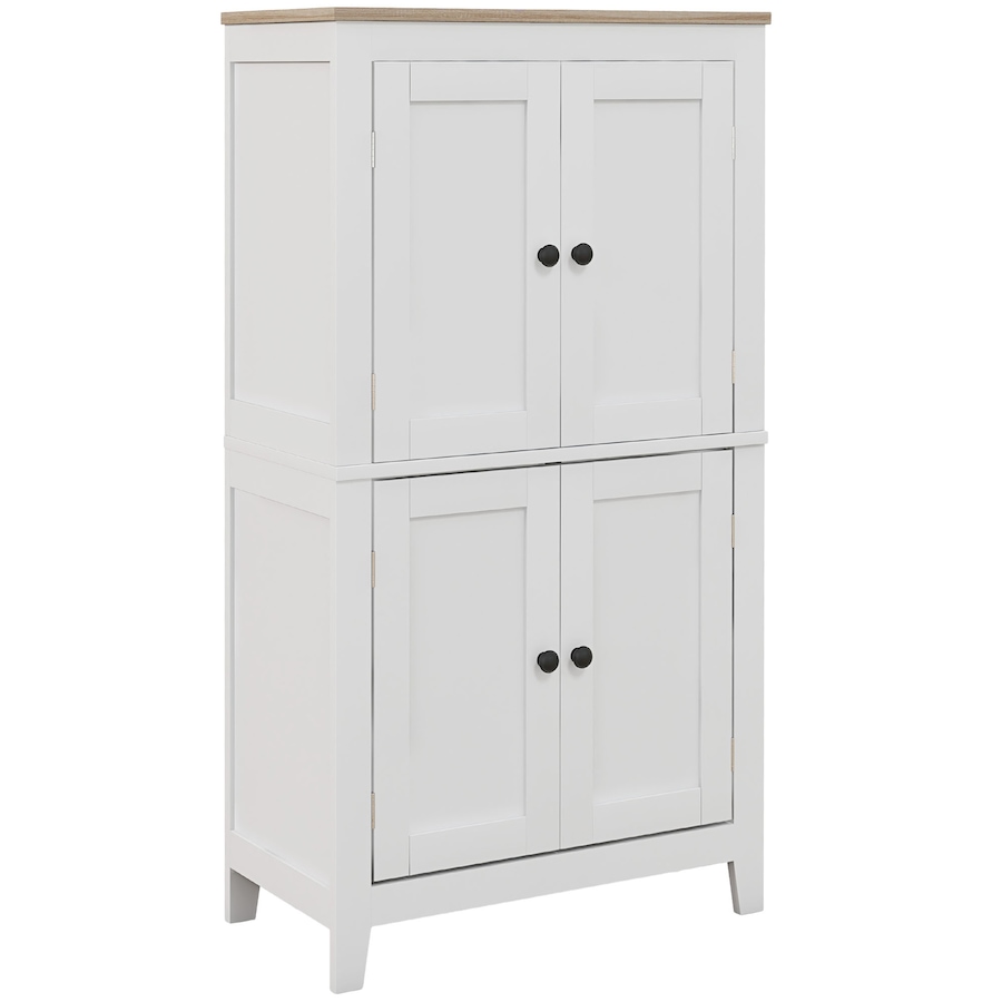 Image 980820.jpg, Product 980-820 / Price $129.99, HOMCOM Bathroom Cabinet with Adjustable Shelves and Doors, White from HOMCOM on TSC.ca's Home & Garden department