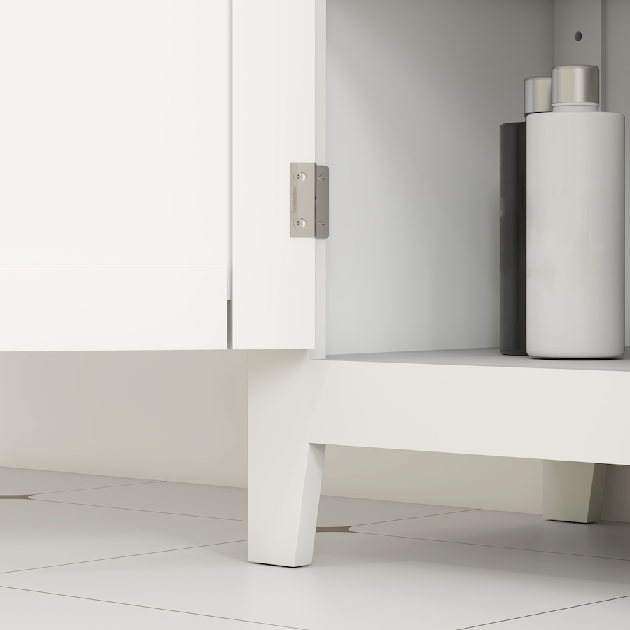 Image 980820_ALTMORE8.jpg, Product 980-820 / Price $129.99, HOMCOM Bathroom Cabinet with Adjustable Shelves and Doors, White from HOMCOM on TSC.ca's Home & Garden department