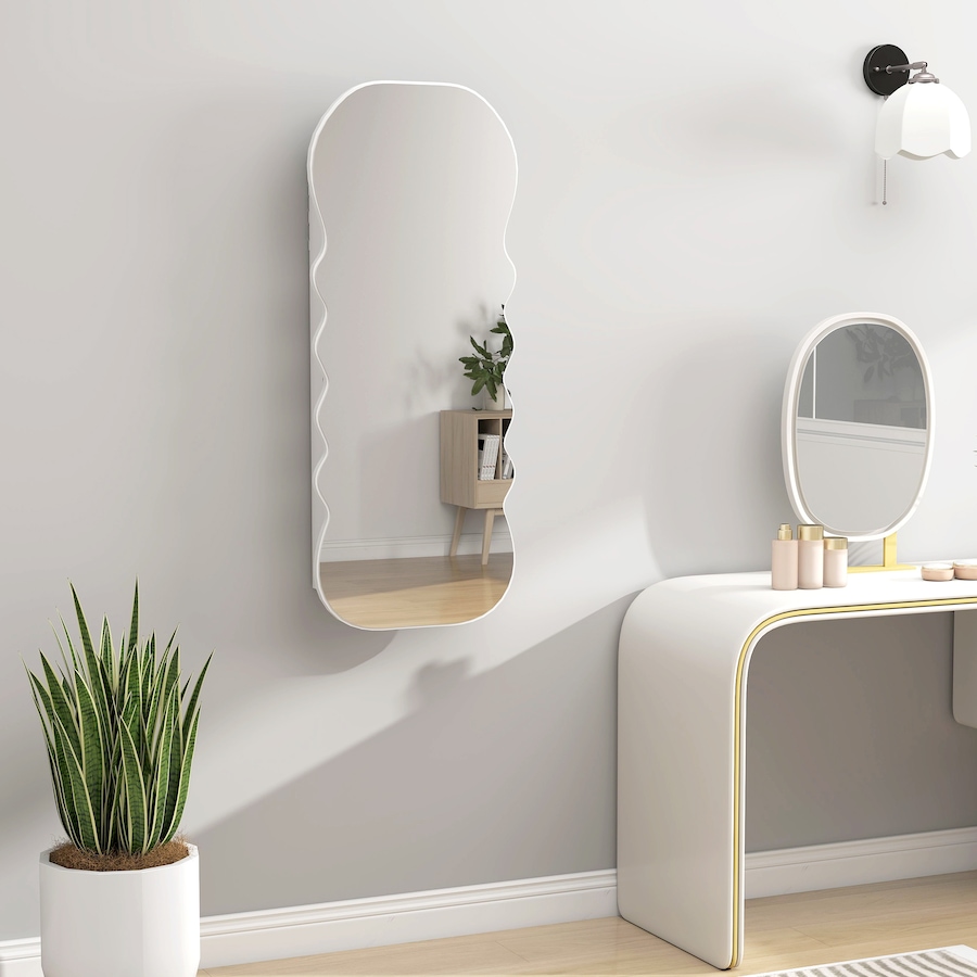 Image 980825_ALTMORE8.jpg, Product 980-825 / Price $114.99, HOMCOM Jewelry Cabinet with Light Lockable Jewelry Armoire Organizer White from HOMCOM on TSC.ca's Beauty department
