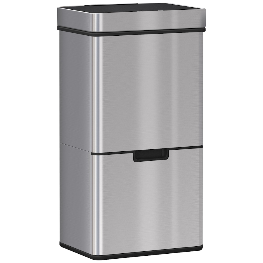 Image 980829.jpg, Product 980-829 / Price $199.99, HOMCOM 19 Gallon (72 L) Sensor Bin, Touchless Garbage Can w/ 3 Compartments from HOMCOM on TSC.ca's Kitchen department