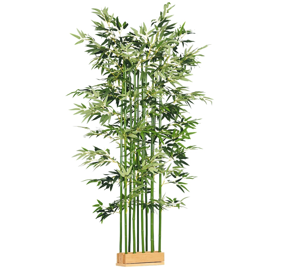 Image 980836.jpg, Product 980-836 / Price $109.99, HOMCOM 5ft Tall Artificial Bamboo Tree, Fake Bamboo Plant for Home Decor from HOMCOM on TSC.ca's Home & Garden department