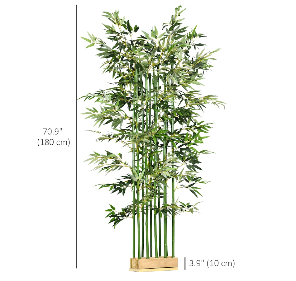 Image 980836_ALTMORE2.jpg, Product 980-836 / Price $109.99, HOMCOM 5ft Tall Artificial Bamboo Tree, Fake Bamboo Plant for Home Decor from HOMCOM on TSC.ca's Home & Garden department