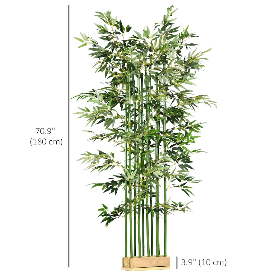 Image 980836_ALTMORE2.jpg, Product 980-836 / Price $119.99, HOMCOM 5ft Tall Artificial Bamboo Tree, Fake Bamboo Plant for Home Decor from HOMCOM on TSC.ca's Home & Garden department