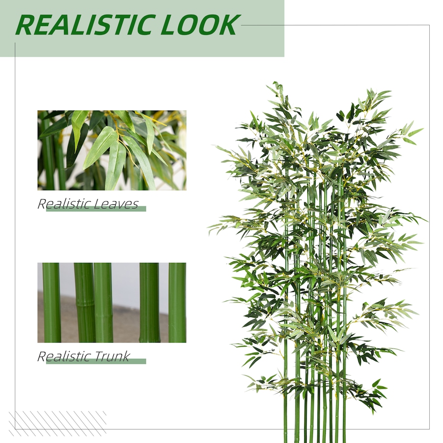 Image 980836_ALTMORE3.jpg, Product 980-836 / Price $119.99, HOMCOM 5ft Tall Artificial Bamboo Tree, Fake Bamboo Plant for Home Decor from HOMCOM on TSC.ca's Home & Garden department
