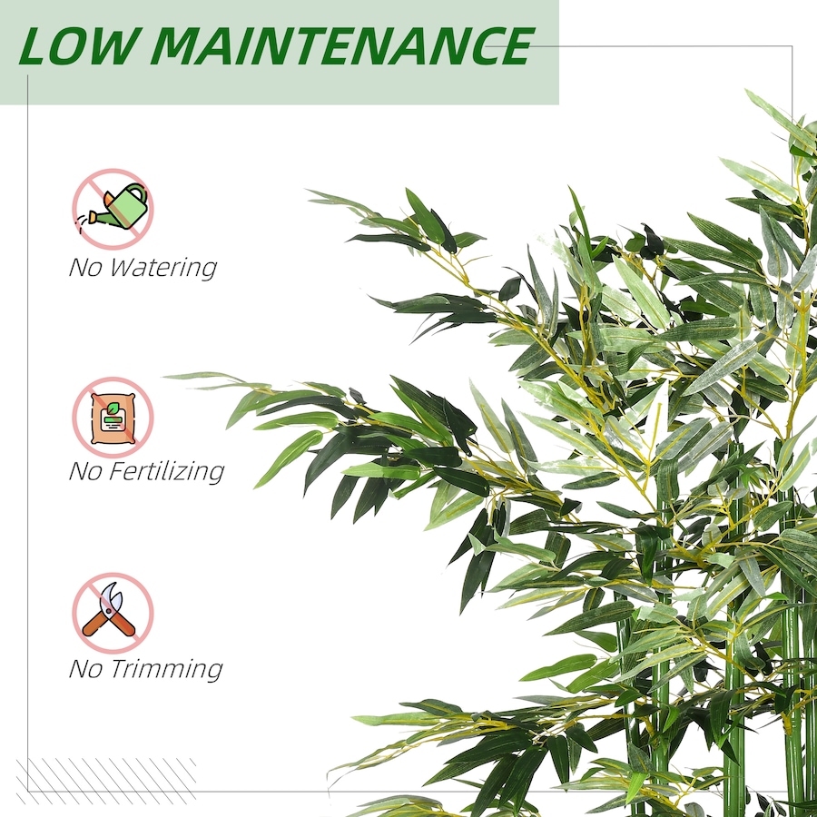 Image 980836_ALTMORE4.jpg, Product 980-836 / Price $119.99, HOMCOM 5ft Tall Artificial Bamboo Tree, Fake Bamboo Plant for Home Decor from HOMCOM on TSC.ca's Home & Garden department