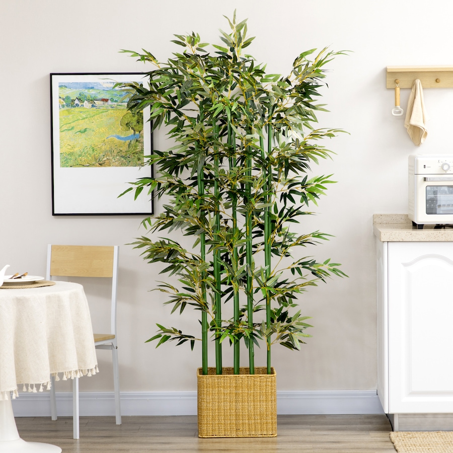 Image 980836_ALTMORE5.jpg, Product 980-836 / Price $119.99, HOMCOM 5ft Tall Artificial Bamboo Tree, Fake Bamboo Plant for Home Decor from HOMCOM on TSC.ca's Home & Garden department