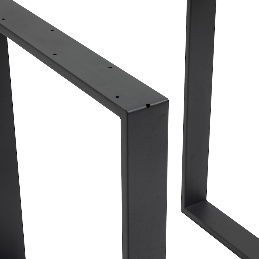 Image 980837_ALTMORE8.jpg, Product 980-837 / Price $74.99, HOMCOM Metal Table Legs Set of 2, Square DIY Furniture Table Legs Black from HOMCOM on TSC.ca's Home & Garden department