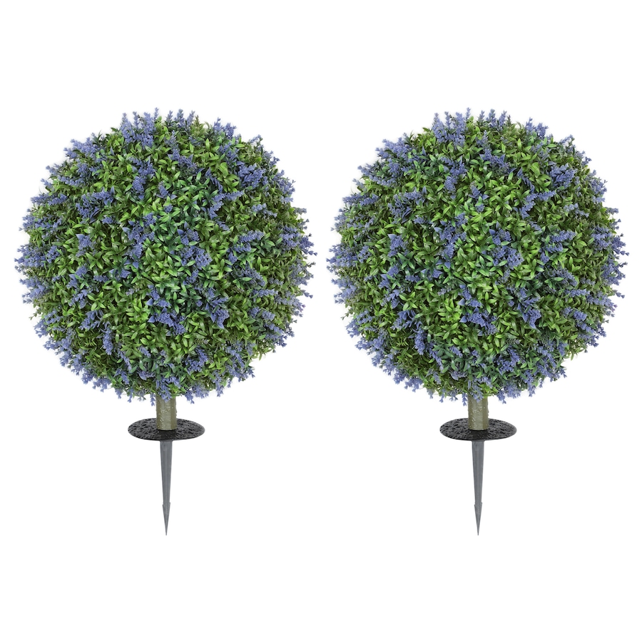 Image 980841.jpg, Product 980-841 / Price $69.99, HOMCOM Artificial Plants Faux Lavender Set of 2, UV Protected Fake Plants from HOMCOM on TSC.ca's Home & Garden department