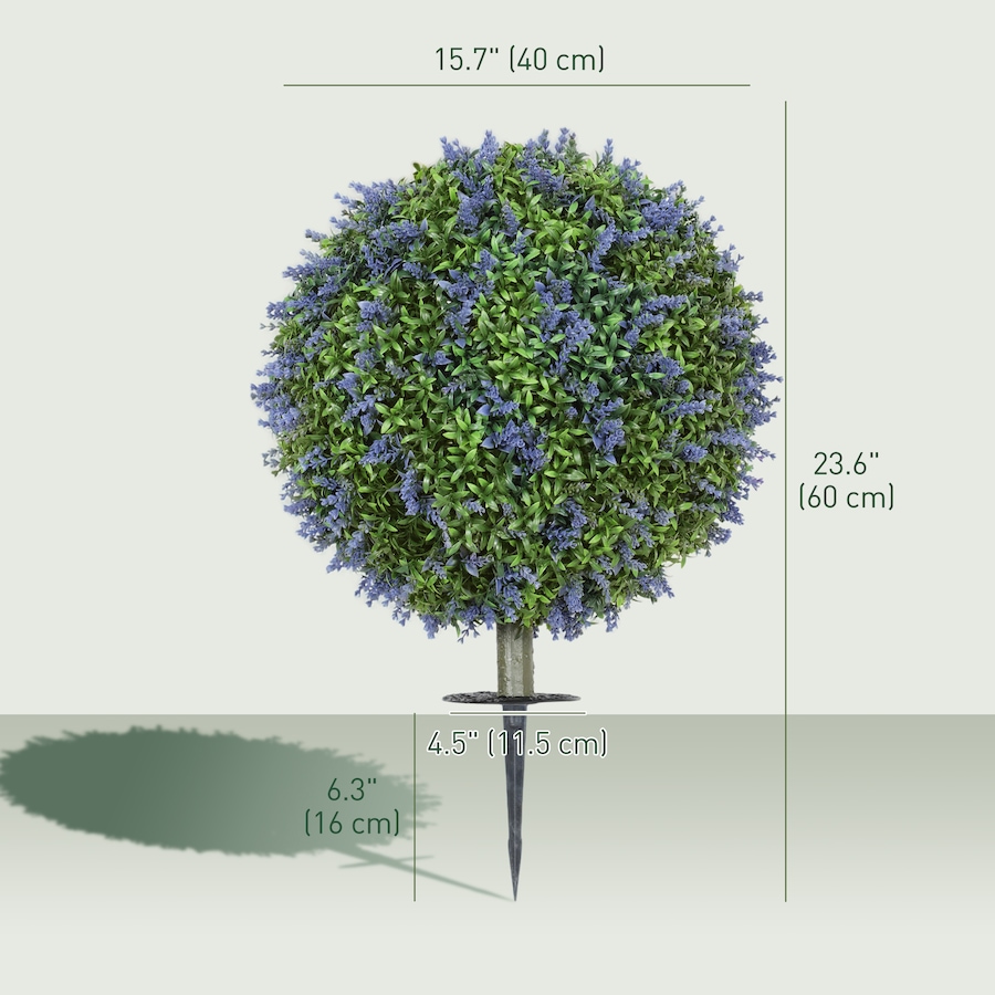Image 980841_ALTMORE2.jpg, Product 980-841 / Price $69.99, HOMCOM Artificial Plants Faux Lavender Set of 2, UV Protected Fake Plants from HOMCOM on TSC.ca's Home & Garden department