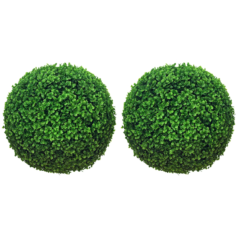 Image 980842.jpg, Product 980-842 / Price $69.99, HOMCOM 2 Pack Artificial Tree Boxwood Topiary Balls, 15.7 Inch from HOMCOM on TSC.ca's Home & Garden department