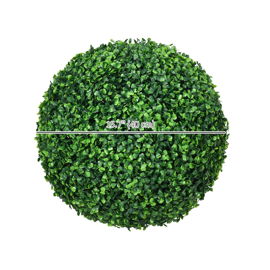 Image 980842_ALTMORE2.jpg, Product 980-842 / Price $69.99, HOMCOM 2 Pack Artificial Tree Boxwood Topiary Balls, 15.7 Inch from HOMCOM on TSC.ca's Home & Garden department