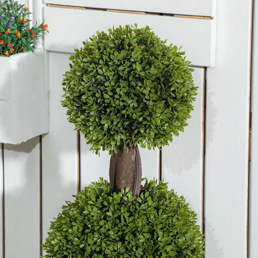 Image 980843_ALTMORE7.jpg, Product 980-843 / Price $119.99, HOMCOM Set of 2 Decorative Artificial Plants Boxwood in Pots, 45.3 Inch from HOMCOM on TSC.ca's Home & Garden department