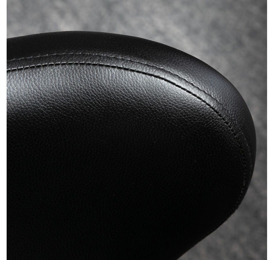 Image 980866_ALTMORE7.jpg, Product 980-866 / Price $84.99, HOMCOM Adjustable Swivel Salon Stool with Backrest, Office Chair Black from HOMCOM on TSC.ca's Home & Garden department
